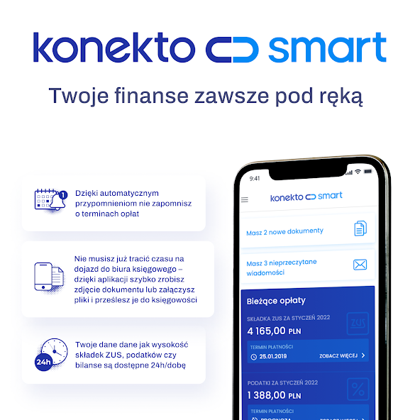 KonektoSmart - Twoje finanse zawsze pod ręką